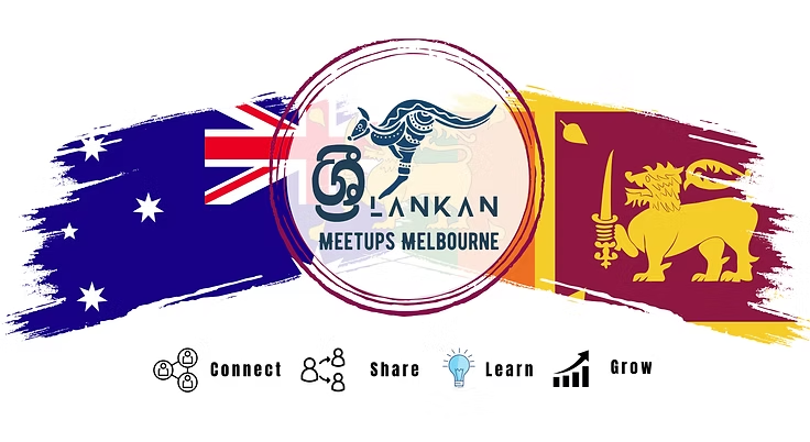 Lankan Meetups Melbourne community group logo